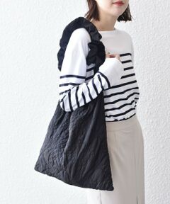 SHIPS / シップス メッセンジャーバッグ・ウエストポーチ | * フリル ハンドル キルティング バッグ ◇