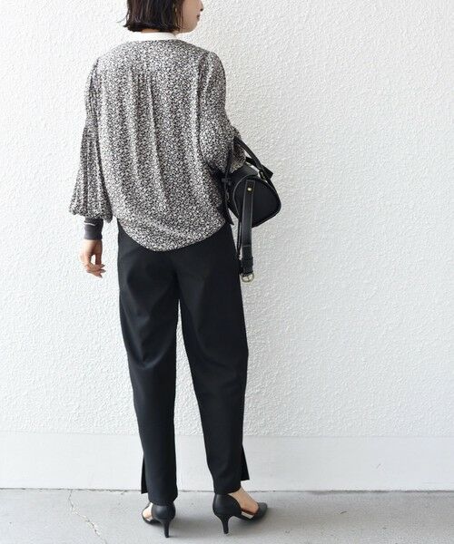 SHIPS / シップス シャツ・ブラウス | * 〈手洗い可能〉フラワー プリント 配色 ブラウス ◇ | 詳細10