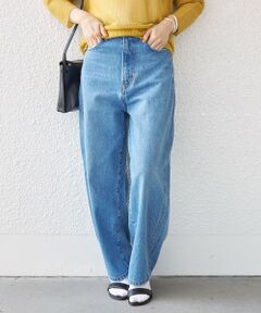 〈洗濯機可能〉カーブ デニム パンツ 23AW