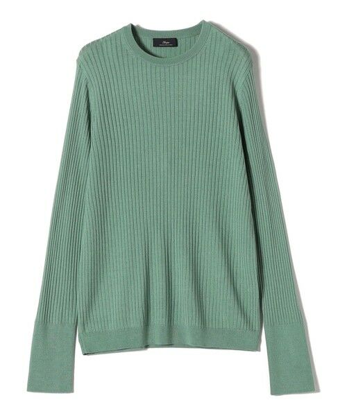 SHIPS for women/シップスウィメン SHIPS Primary Navy Label:シルク カシミヤ プルオーバー グリーン 36 SHIPS for women/シップスウィメン SHIPS Primary Navy Label:シルク カシミヤ プルオーバー グリーン 36