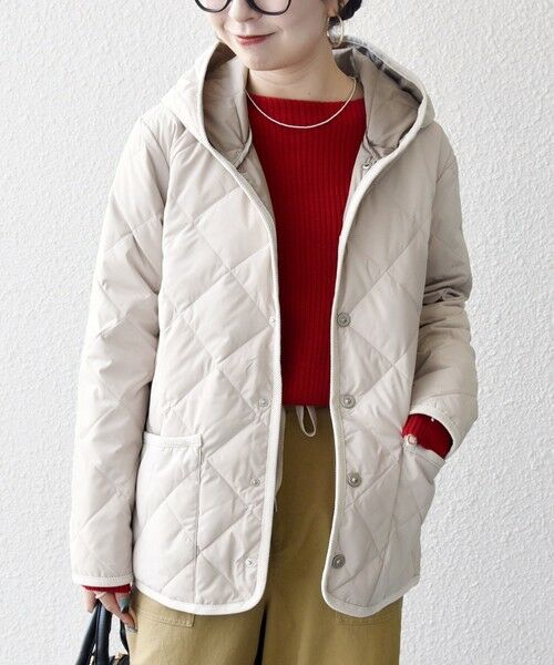 新品　SHIPS別注　TAIONパイピング ノーカラー ダウン ジャケット 追加予約》【SHIPS any別注】TAION:〈手洗い可能〉パイピング