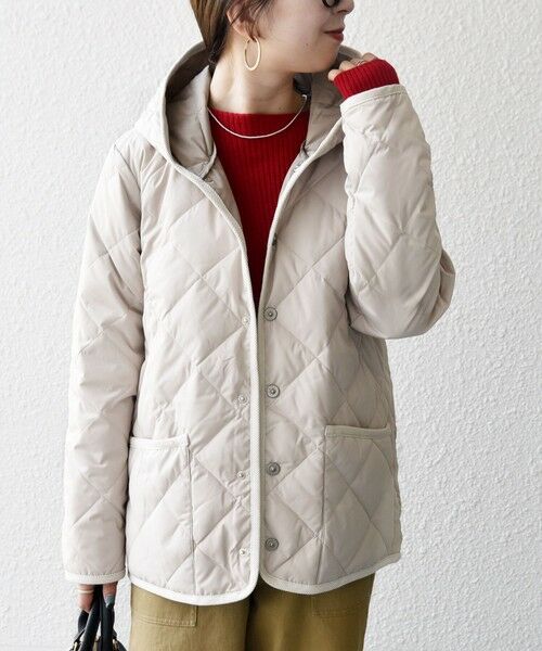 SHIPS / シップス ダウンジャケット・ベスト | 《追加予約》【SHIPS any別注】TAION:〈手洗い可能〉パイピング フード ジャケット | 詳細17