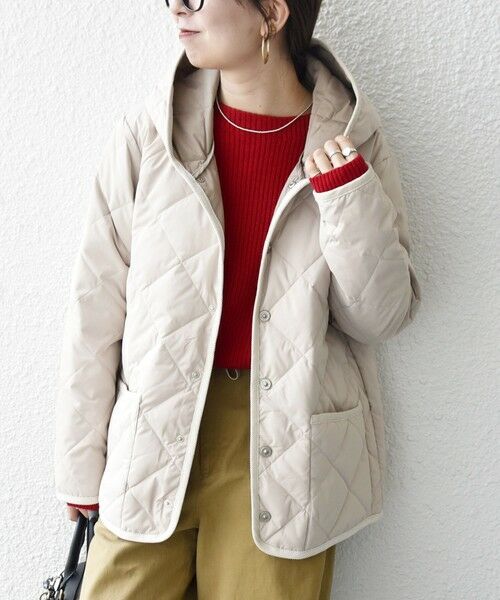 SHIPS / シップス ダウンジャケット・ベスト | 《追加予約》【SHIPS any別注】TAION:〈手洗い可能〉パイピング フード ジャケット | 詳細18