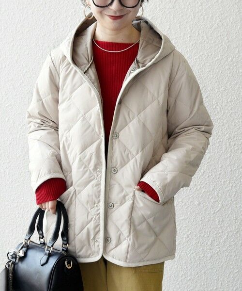 SHIPS / シップス ダウンジャケット・ベスト | 《追加予約》【SHIPS any別注】TAION:〈手洗い可能〉パイピング フード ジャケット | 詳細19