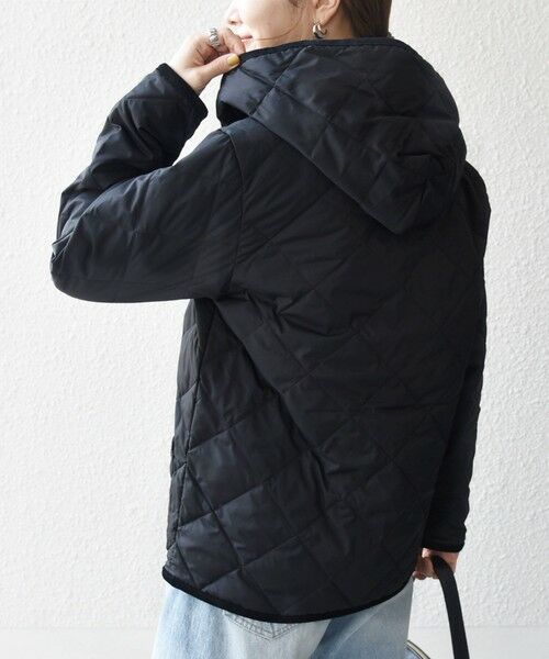 SHIPS / シップス ダウンジャケット・ベスト | 《追加予約》【SHIPS any別注】TAION:〈手洗い可能〉パイピング フード ジャケット | 詳細28