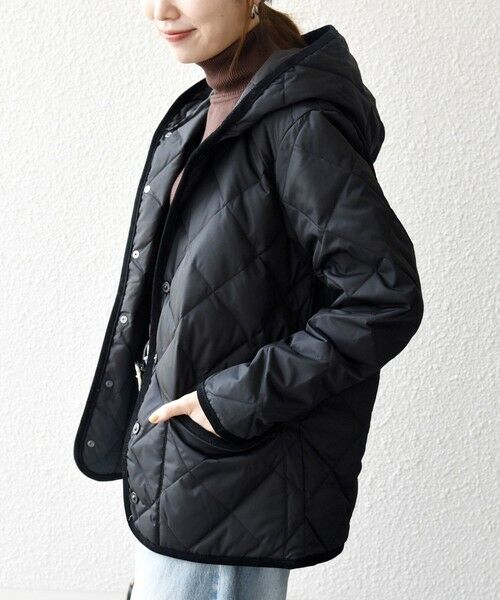 SHIPS / シップス ダウンジャケット・ベスト | 《追加予約》【SHIPS any別注】TAION:〈手洗い可能〉パイピング フード ジャケット | 詳細29