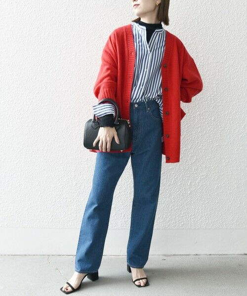 SHIPS / シップス カーディガン・ボレロ | SHIPS any: AQUA カシミヤ ミックス Vネック ニット カーディガン | 詳細25