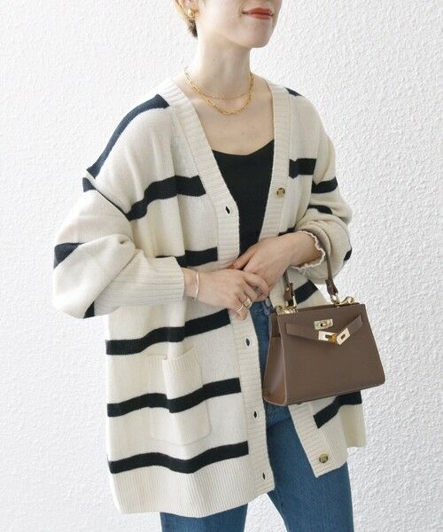 ⭐️試着のみ⭐️CC 25SSバックボタン カシミヤ カーディガン 38 セール】 SHIPS any: AQUA カシミヤ ミックス Vネック ニット