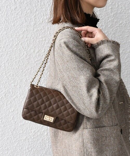 SHIPS / シップス ショルダーバッグ | SHIPS Colors:キルティング チェーン バッグ◇ | 詳細15