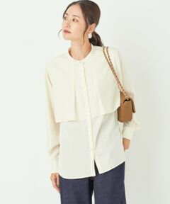 SHIPS / シップス シャツ・ブラウス | SHIPS Colors:〈洗濯機可能〉ケープ デザイン シャツ