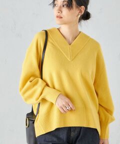 SHIPS / シップス ニット・セーター | 7G ウール カシミヤ Vネック プルオーバー ◇
