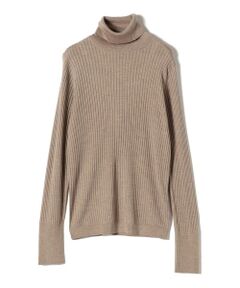 SHIPS / シップス ニット・セーター | SHIPS Primary Navy Label:シルク カシミヤ タートルネック