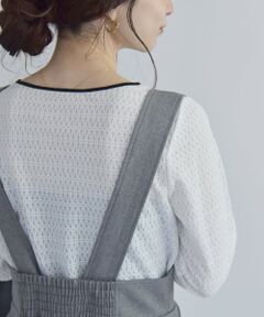 SHIPS / シップス カットソー | quaranciel:〈洗濯機可能〉ループ レース プルオーバー