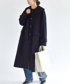 SHIPS / シップス その他アウター | quaranciel: PONTETORTO フラット カラー ロング コート