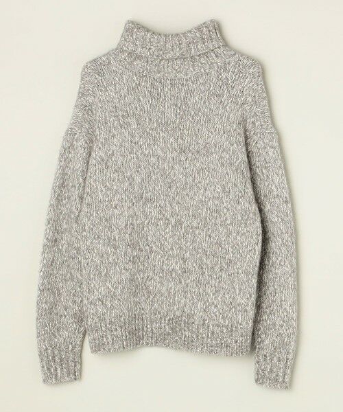 SHIPS for women / シップスウィメン ニット・セーター | quaranciel: タートル ビッグ プルオーバー right gray | 詳細25