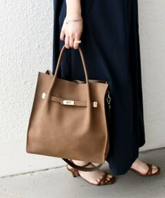 SHIPS / シップス トートバッグ | 《一部追加予約》SHIPS any: A4 メタル フィッティング トート バッグ