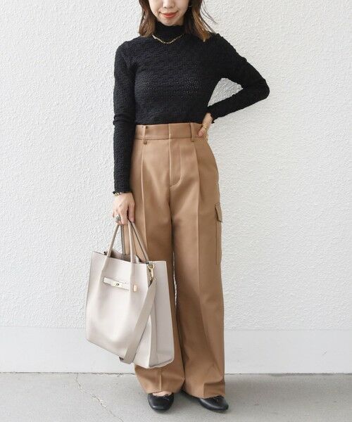 SHIPS / シップス トートバッグ | 《一部追加予約》SHIPS any: A4 メタル フィッティング トート バッグ | 詳細23