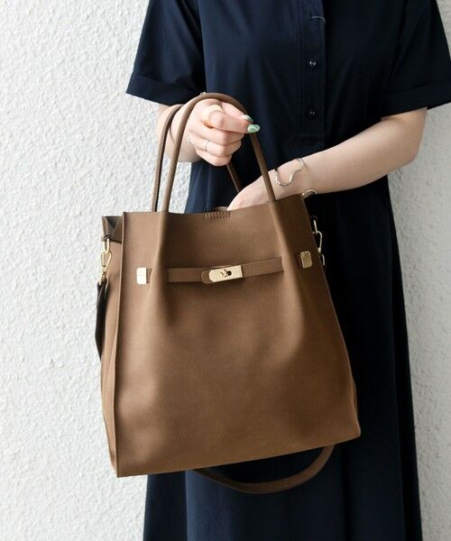 SHIPS / シップス トートバッグ | 《一部追加予約》SHIPS any: A4 メタル フィッティング トート バッグ | 詳細26