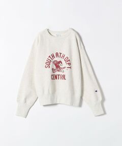 SHIPS / シップス スウェット | Champion:〈洗濯機可能〉クルーネック カレッジ ロゴ スウェット 23AW
