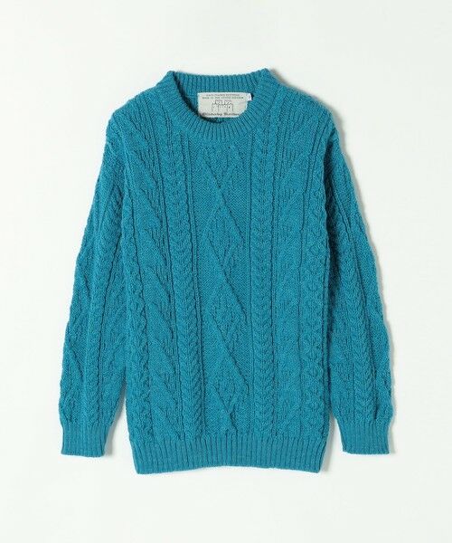 SHIPS for women / シップスウィメン ニット・セーター | 【SHIPS any別注】Oldderby Knitwear: ケーブル クルーネック ニット | 詳細18