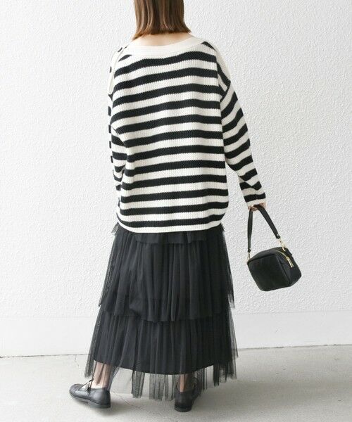 SHIPS / シップス ニット・セーター | SHIPS any: AQUA カシミヤ ミックス ボートネック ニット プルオーバー | 詳細23