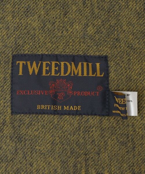 TWEED MILL: チェック ウール ストール 23AW （マフラー・ショール