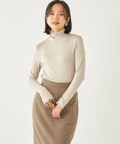 SHIPS / シップス カットソー（半袖以外） | SHIPS Colors:デュアルウォーム ジャージー タートルネック