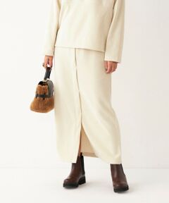 SHIPS / シップス ロング・マキシ丈スカート | SHIPS Colors:〈洗濯機可能〉カット コーデュロイ タイト スカート