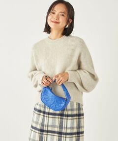 SHIPS / シップス ニット・セーター | SHIPS Colors:ラメ フォックス 畔 クロップド ニット◇