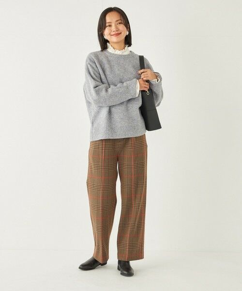 SHIPS for women / シップスウィメン ニット・セーター | 《一部追加予約》SHIPS Colors:〈手洗い可能〉CASHMILE(R) サドル ショルダー ニット◆ | 詳細25