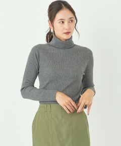 SHIPS / シップス ニット・セーター | SHIPS Colors:〈手洗い可能〉14G リブ タートルネック ニット