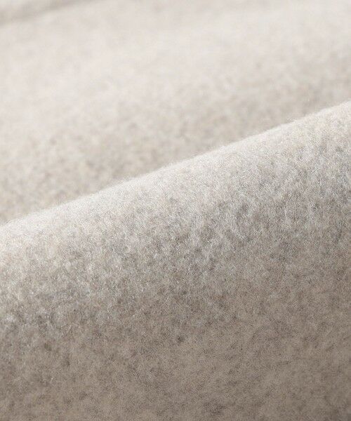 SHIPS / シップス ピーコート | 【WEB限定】〈手洗い可能〉ウール ライク ジャージー メルトン 2WAY Pコート | 詳細10