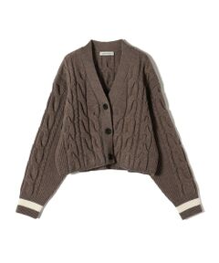 SHIPS / シップス カーディガン・ボレロ | 【SHIPS別注】WRAPINKNOT:ケーブル カーディガン