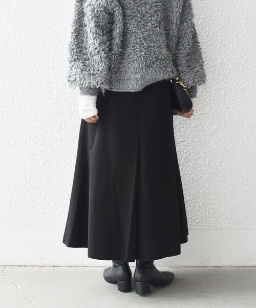 SHIPS / シップス ミニ・ひざ丈スカート | 《一部追加予約》SHIPS any: エア ニードル タック ミディ スカート | 詳細21