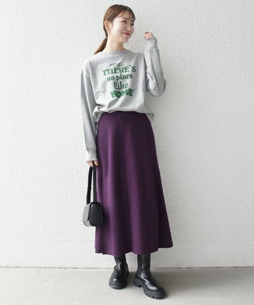 SHIPS / シップス ミニ・ひざ丈スカート | 《一部追加予約》SHIPS any: エア ニードル タック ミディ スカート | 詳細28