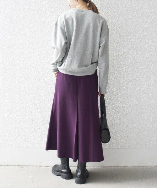 SHIPS / シップス ミニ・ひざ丈スカート | 《一部追加予約》SHIPS any: エア ニードル タック ミディ スカート | 詳細29