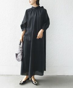 SHIPS / シップス ロング・マキシ丈ワンピース | 【SHIPS別注】kaene:2WAY ボウタイ ロング ワンピース（セレモニー対応可）