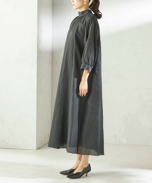 kooブラック36ロングタイプ COEL Online Storeラッフルカラーワンピース(36 ドット): DRESSES