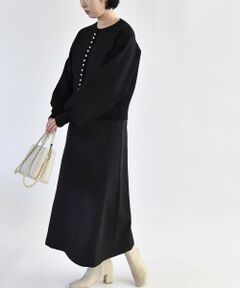 SHIPS / シップス ロング・マキシ丈ワンピース | quaranciel: ジャカード カーディガン & キャミ ワンピース セット