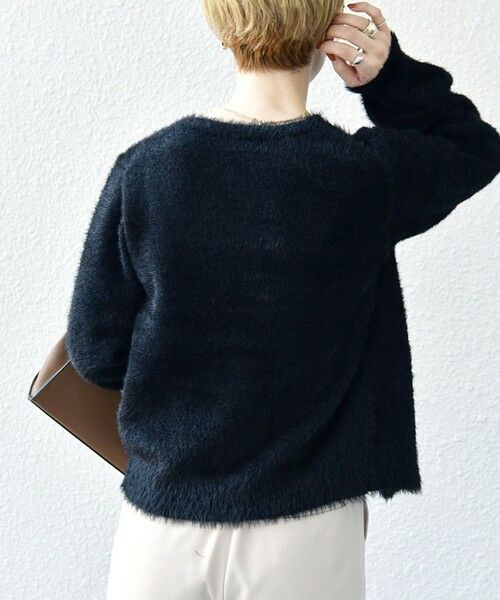 SHIPS / シップス カーディガン・ボレロ | SHIPS any:〈手洗い可能〉フェザーヤーン ビジューボタン カーディガン | 詳細26