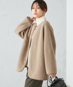 SHIPS / シップス その他アウター | 〈手洗い可能〉ボア × フリース リバーシブル コート 2 ◇