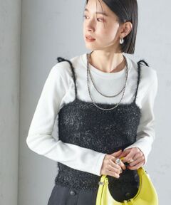 〈手洗い可能〉グリッター ラメ ビスチェ 24SS ◇