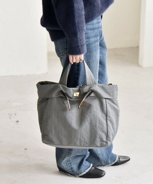SHIPS / シップス トートバッグ | quaranciel: ベルトデザイン 2way トートバッグ（A4対応） | 詳細5