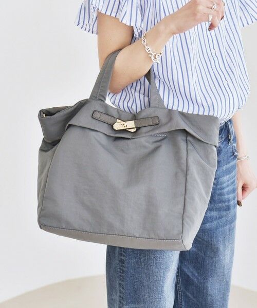 SHIPS / シップス トートバッグ | quaranciel: ベルトデザイン 2way トートバッグ（A4対応） | 詳細6
