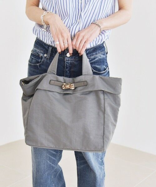 SHIPS / シップス トートバッグ | quaranciel: ベルトデザイン 2way トートバッグ（A4対応） | 詳細7