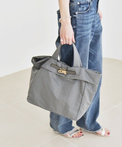 SHIPS / シップス トートバッグ | quaranciel: ベルトデザイン 2way トートバッグ（A4対応） | 詳細8