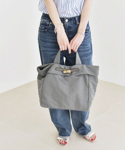 SHIPS / シップス トートバッグ | quaranciel: ベルトデザイン 2way トートバッグ（A4対応） | 詳細9