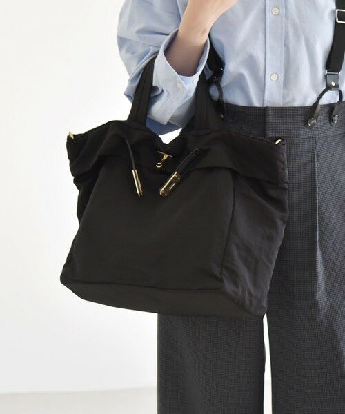 SHIPS / シップス トートバッグ | quaranciel: ベルトデザイン 2way トートバッグ（A4対応） | 詳細13
