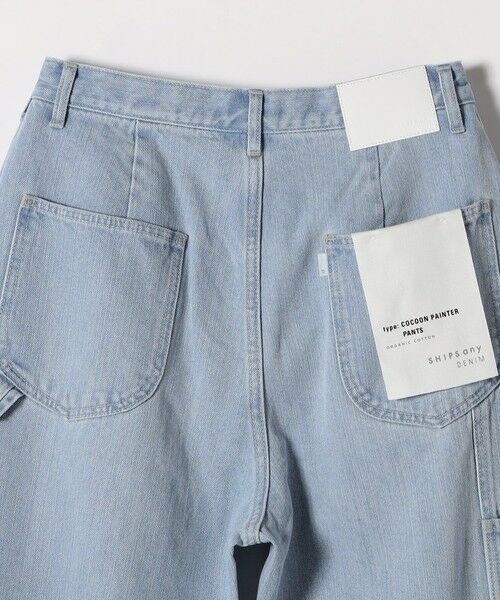 SHIPS / シップス デニムパンツ | SHIPS any:〈洗濯機可能〉コクーンペインター デニムパンツ［SHIPS any DENIM］ | 詳細19
