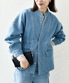 《一部追加予約》SHIPS any: デニム ワーク ジャケット［SHIPS any DENIM］